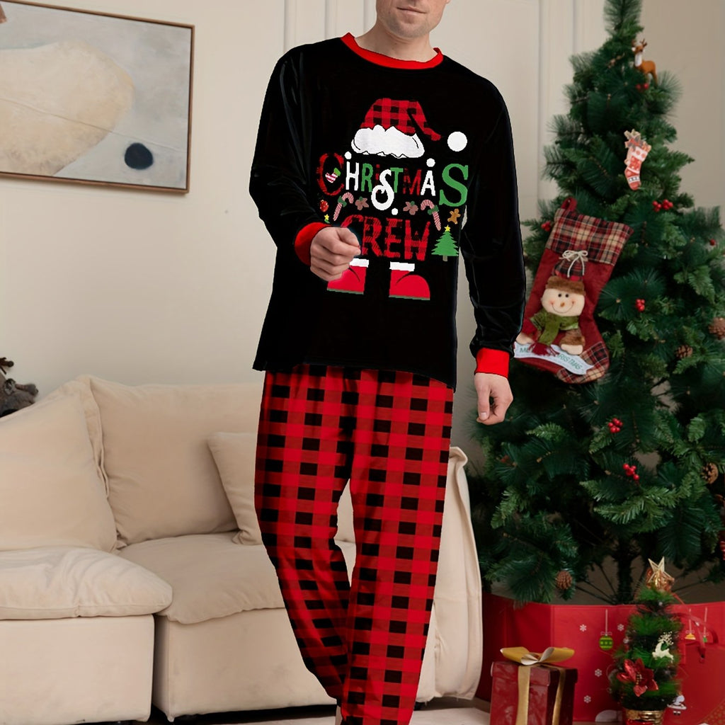 Men's Trendy Casual Christmas Pajamas Sets