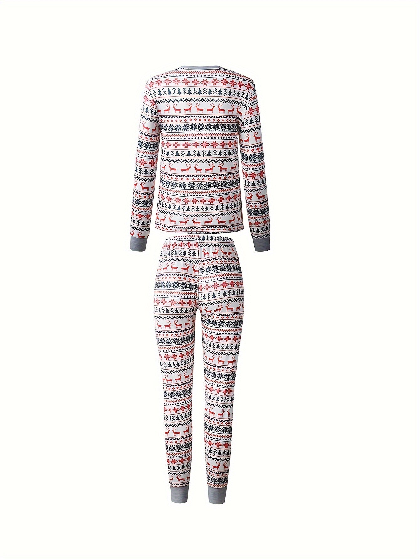 2Pcs Set Christmas Pajamas for Women