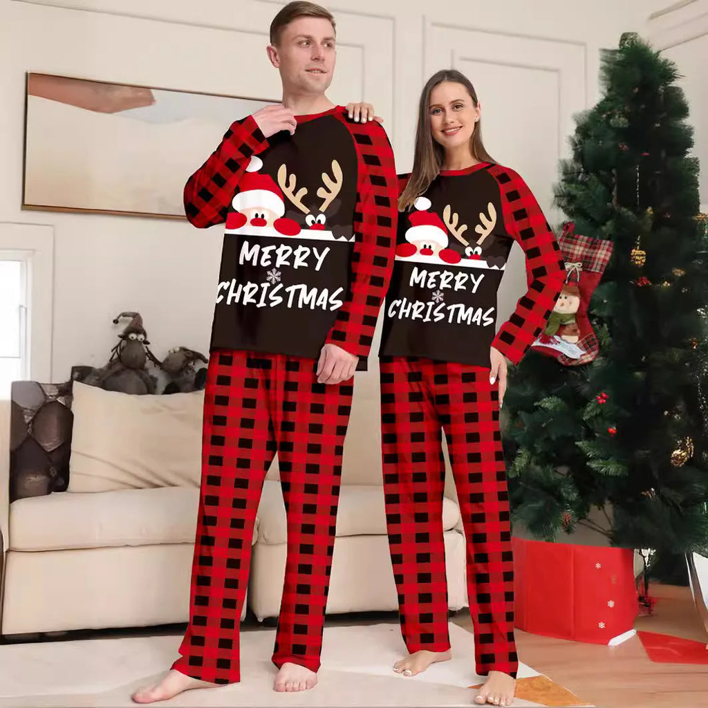 Christmas Pajamas Printed Xmas Family