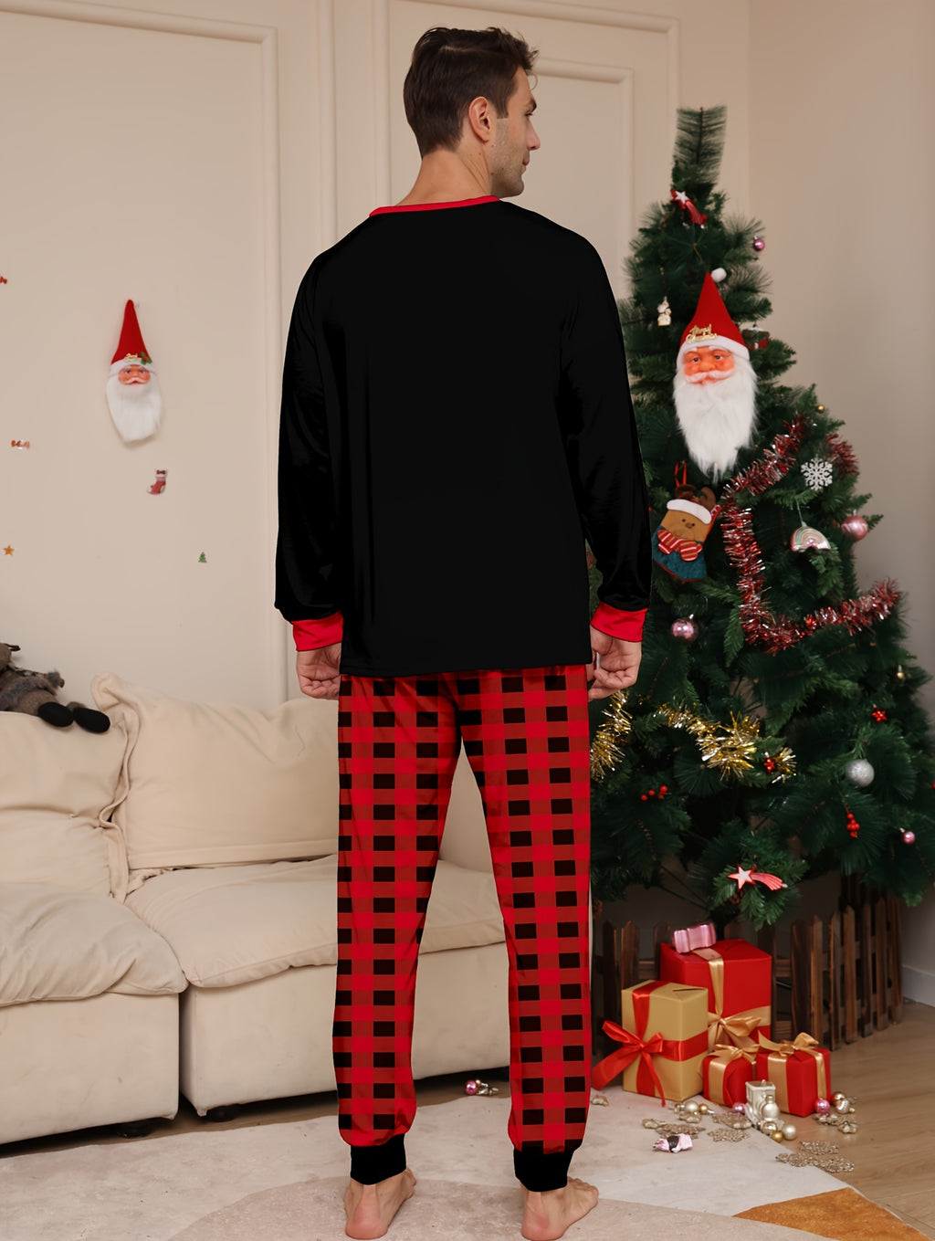 Men's Trendy Casual Christmas Pajamas Sets